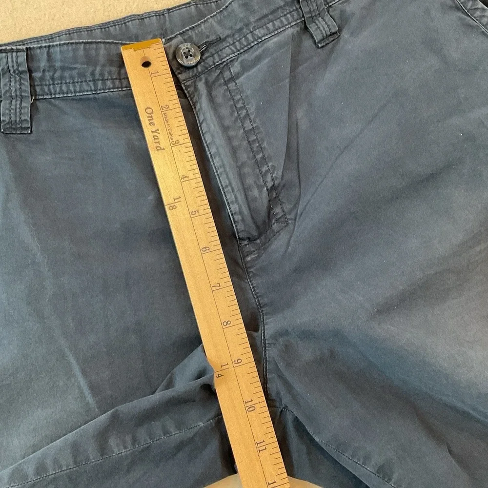 Columbia Sportswear Shorts Mens‎ 34 Navy Blue Flat Front Chino Pockets